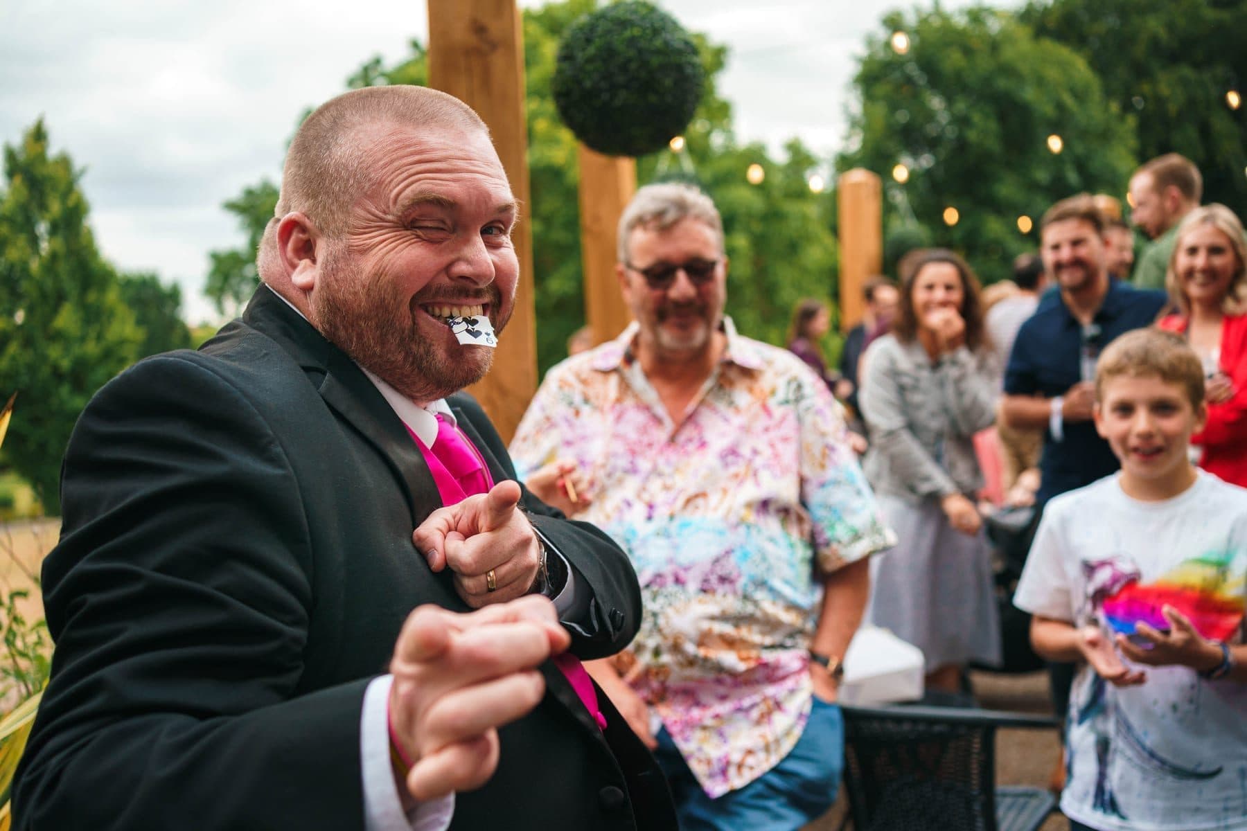 Evening reception magic