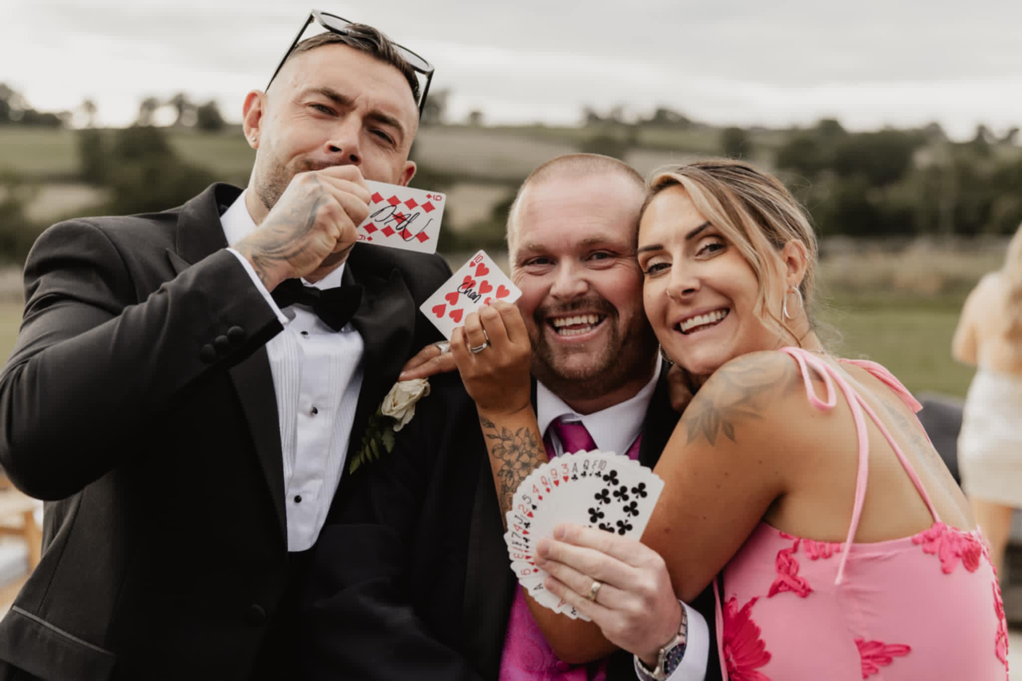 Paul Grundle performing magic
