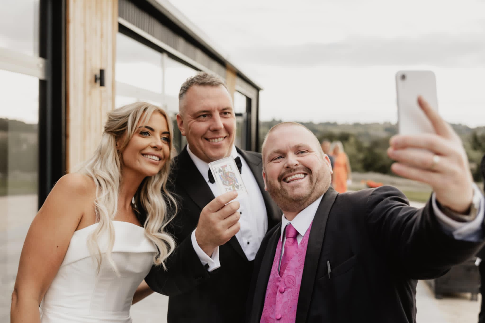 Paul Grundle performing magic